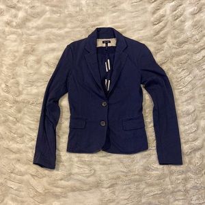 Splendid blue cotton blazer size xs